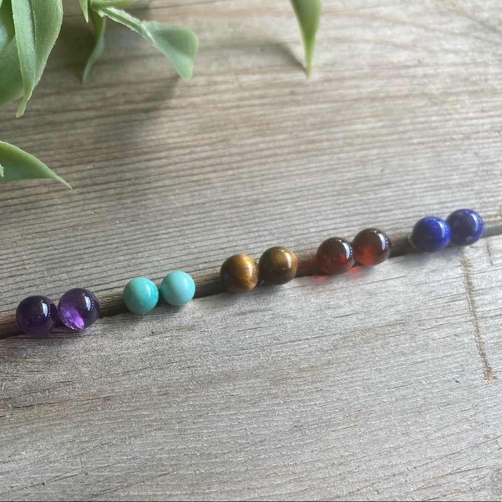 MINI Crystal Sphere Stud Earrings